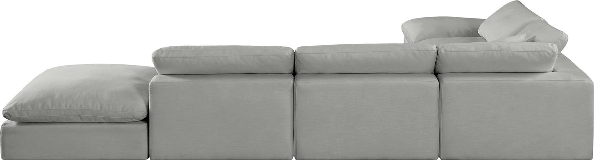 Comfy - 6 Piece Linen Modular Sectional