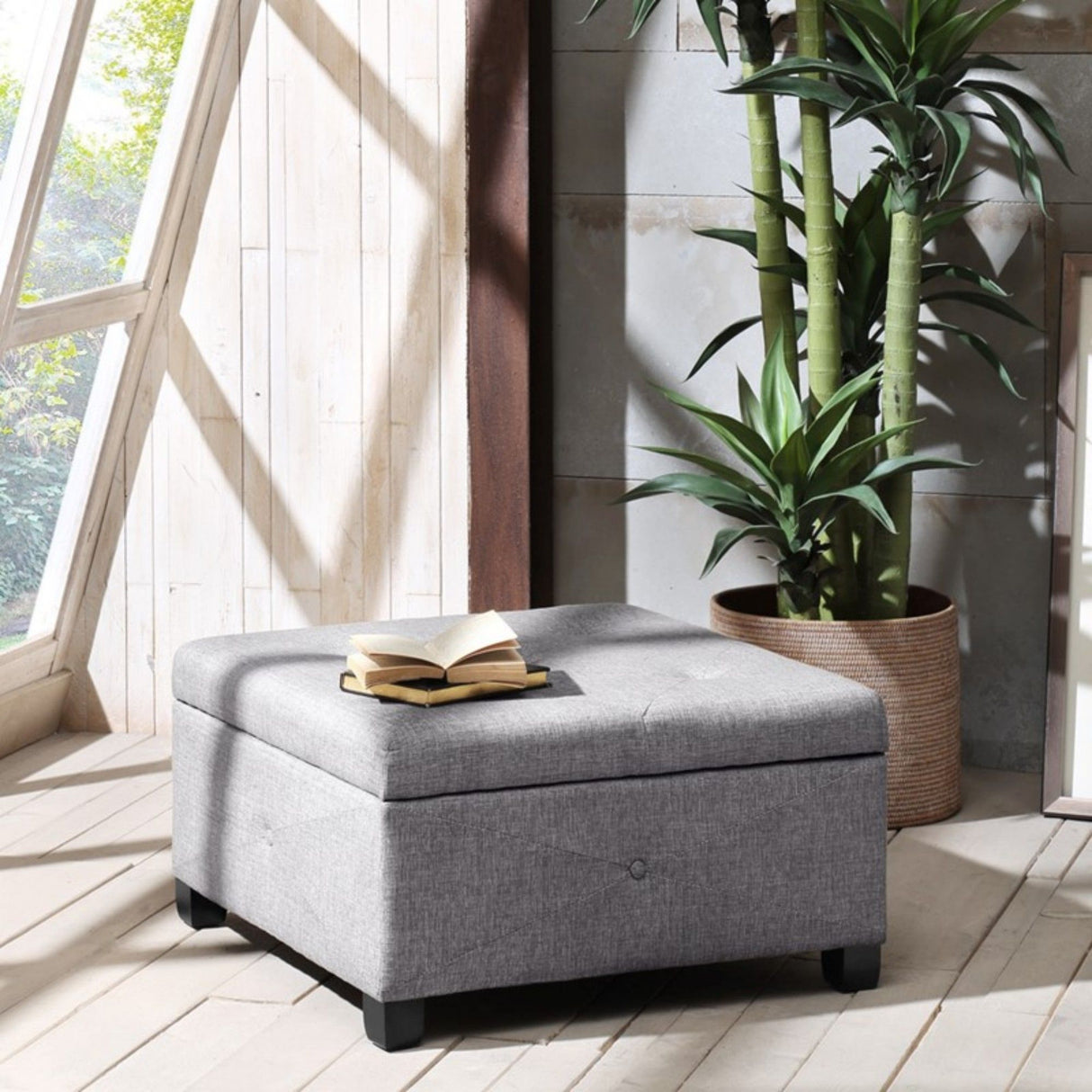 Aspen - Ottoman Soft Close Storage