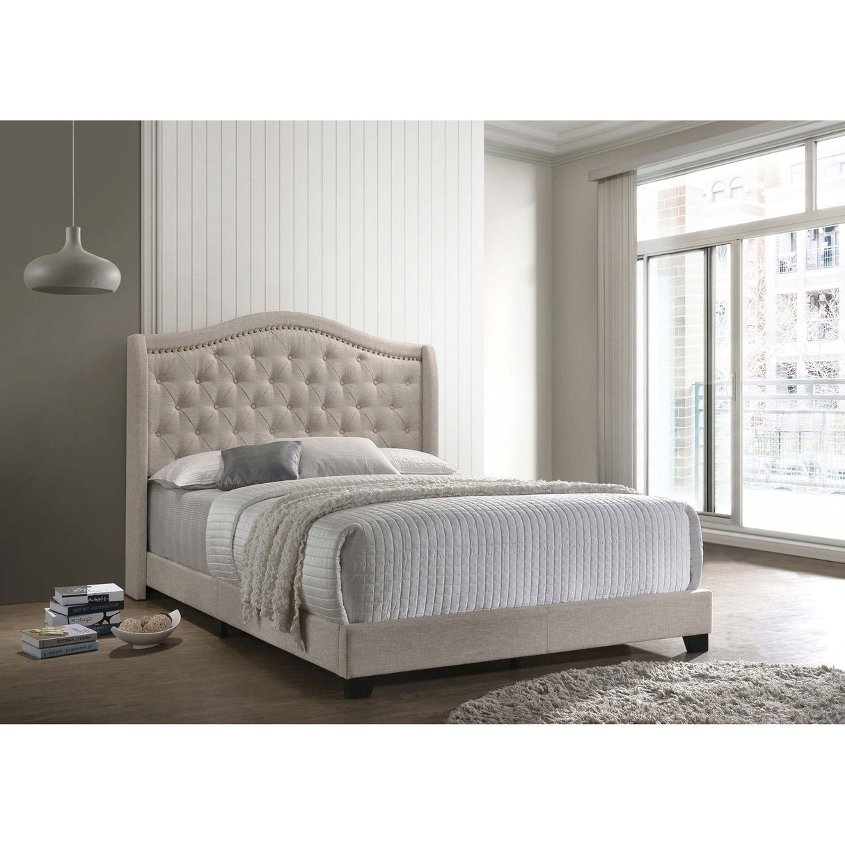Copper - Wingback Bed