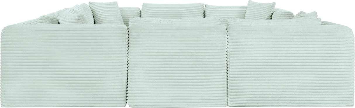 Shaggy - 8 Piece Modular U-Shaped Sectional