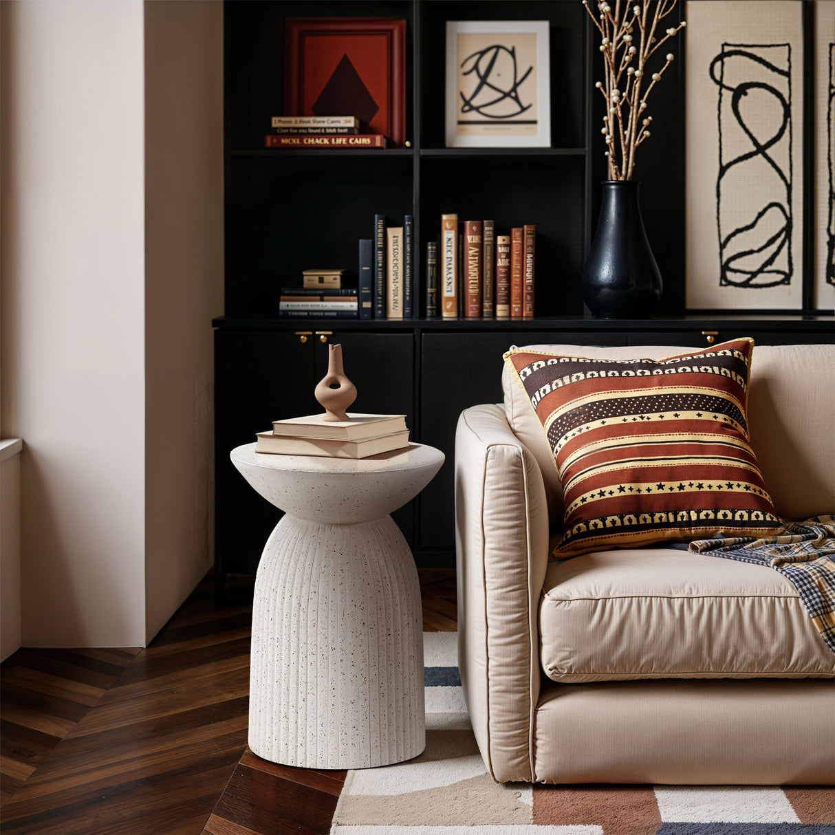 Opani - Concrete End Table