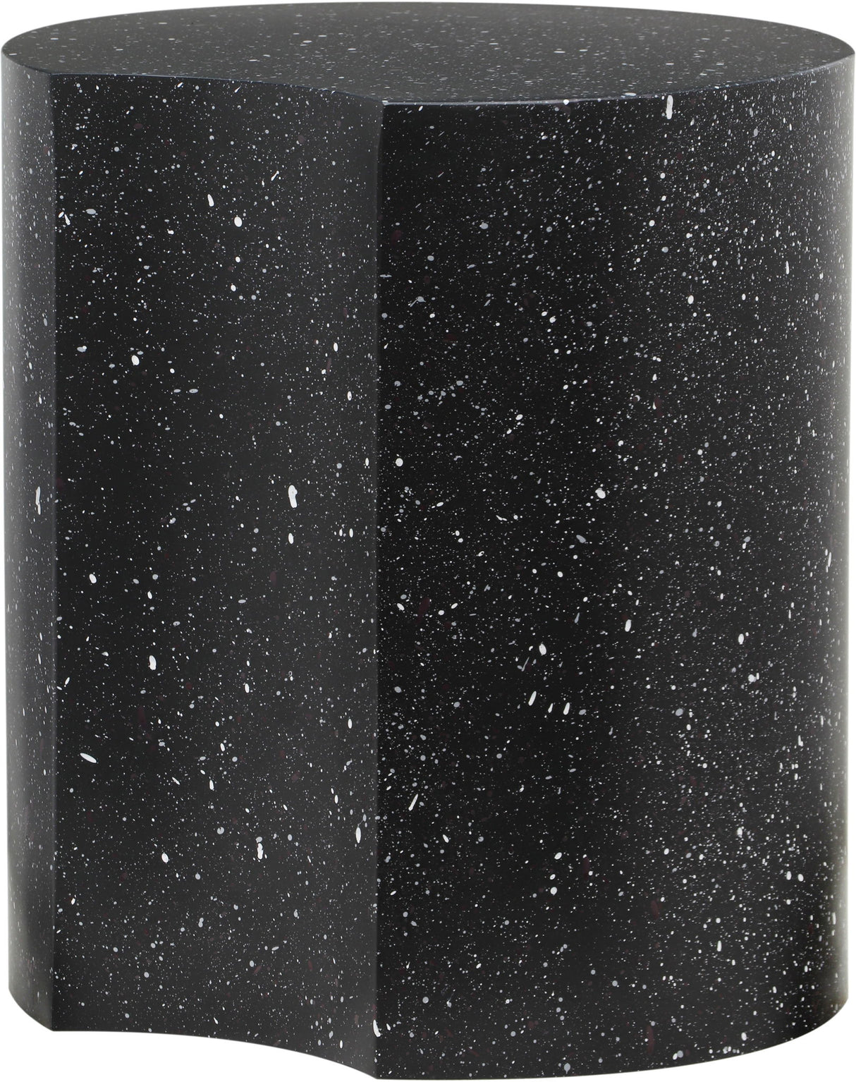 Dimple - End Table - Terazzo Finish