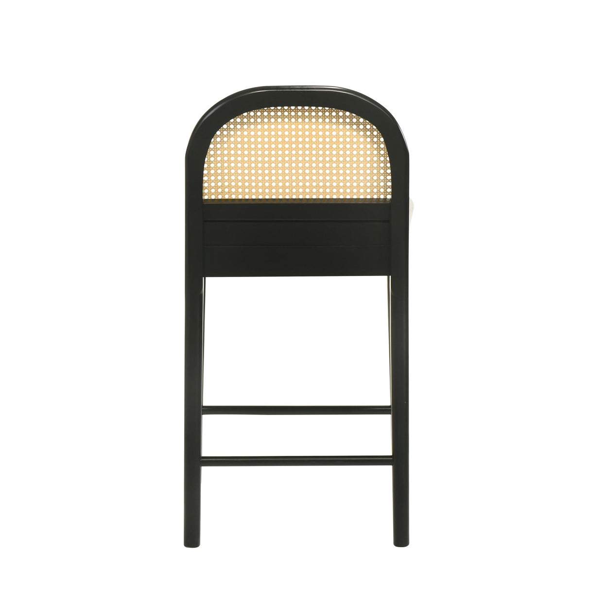 Lucio - Modern Farmhouse Wood Counter Height Kitchen Bar Stool