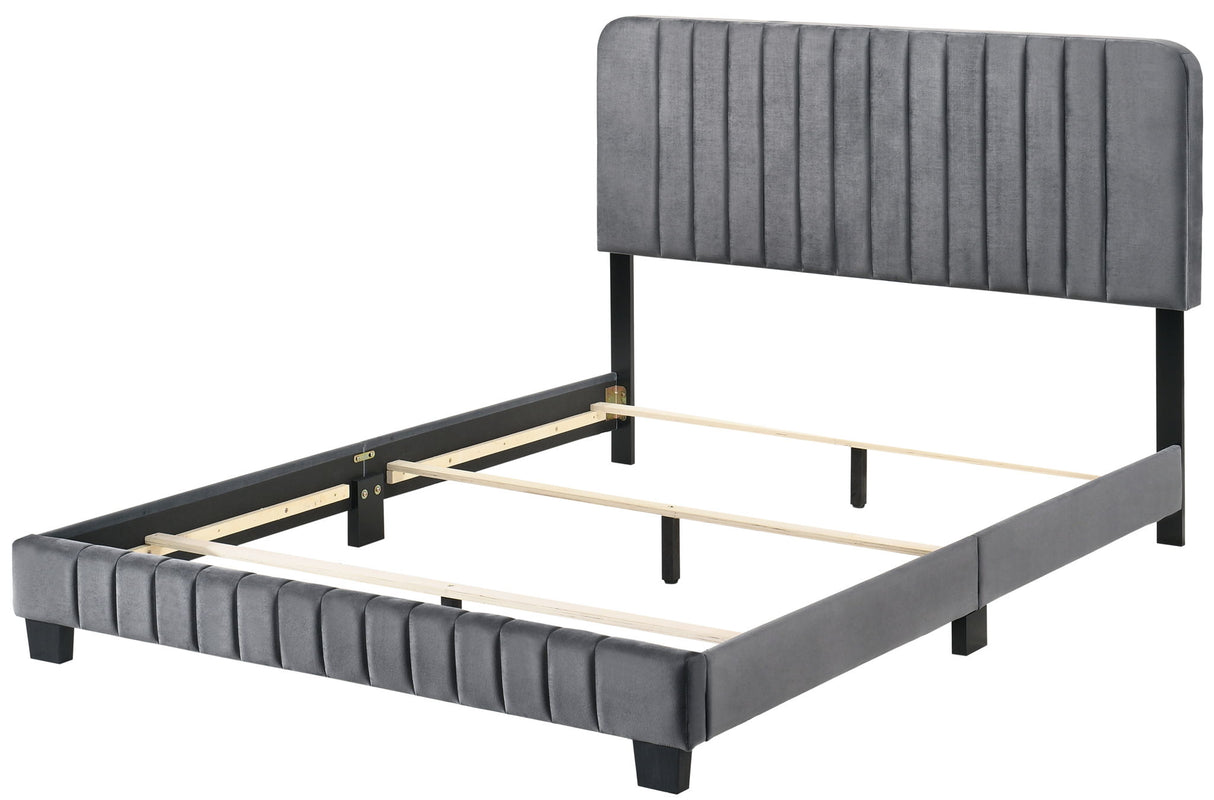 Channel Tufted Bed