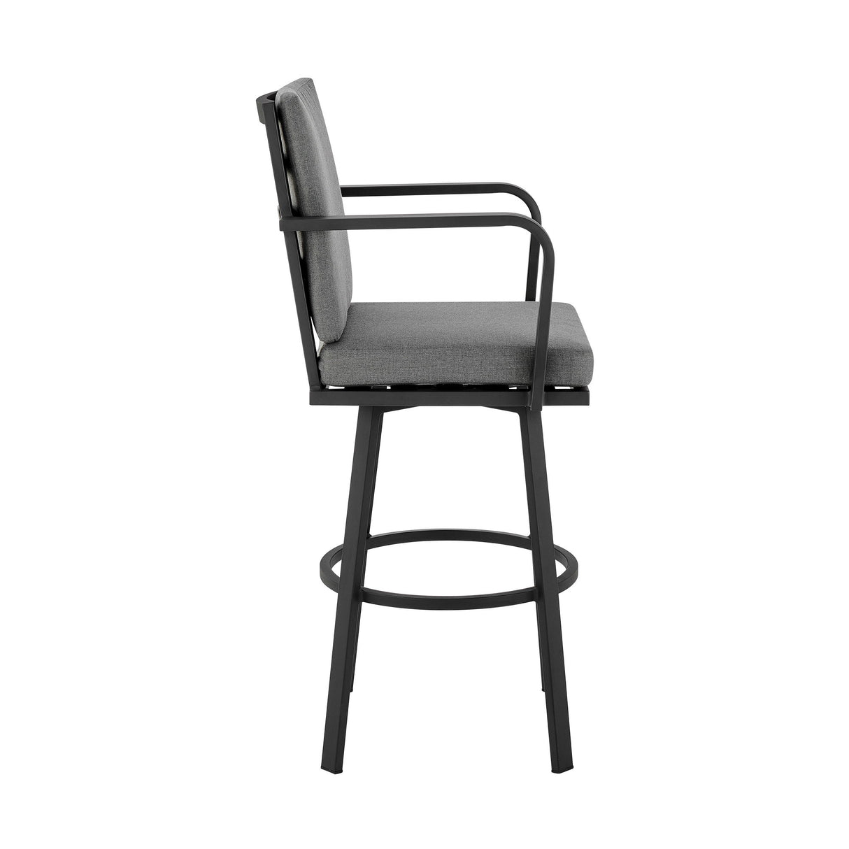 Arnauld - 30" Outdoor Patio Swivel Bar Stool Set