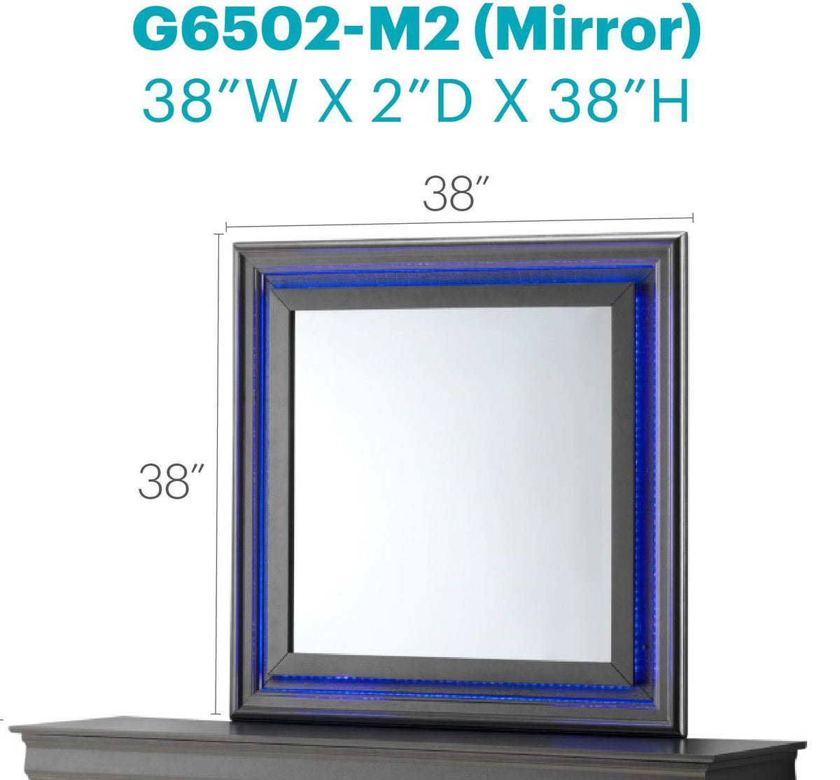 Mirror - Metallic Black