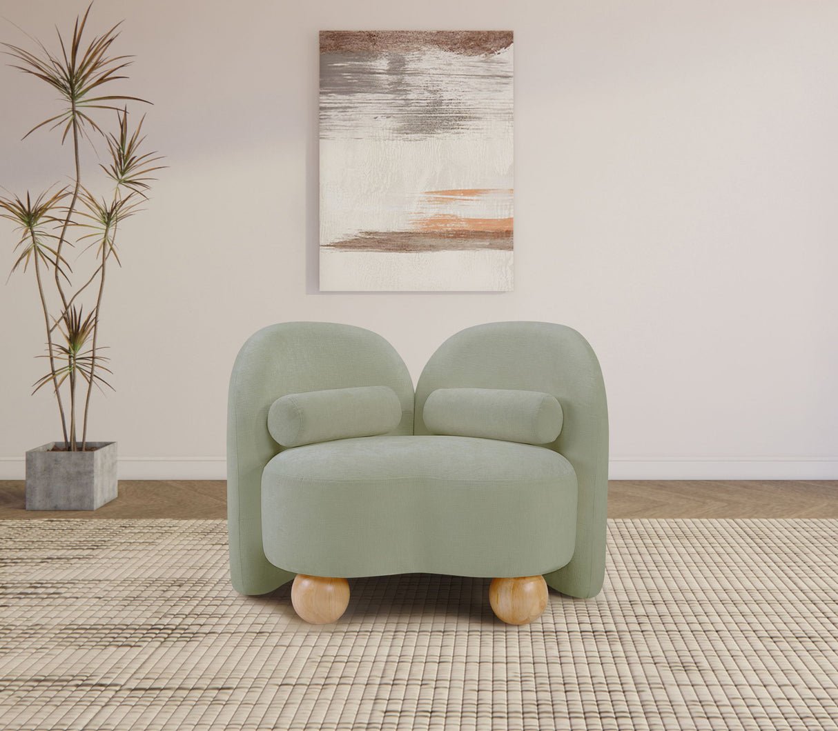 Daphne - Chenille Chair