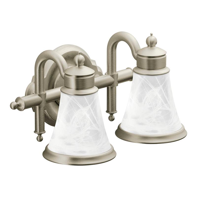 Waterhill Brushed nickel Bath Light - (YB9862BN)