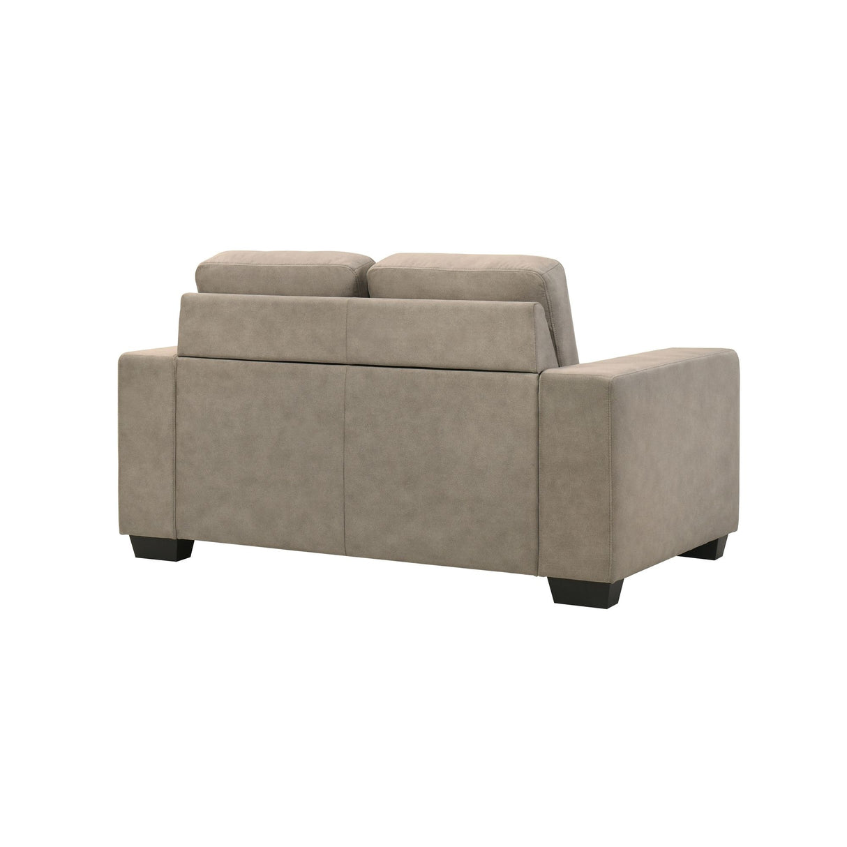 Yvonne - Fabric Loveseat With Track Arms