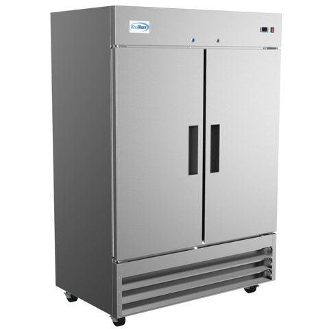 54 in. Two-Door Reach-In Freezer 47 cu ft. RIF-2D-SS.
