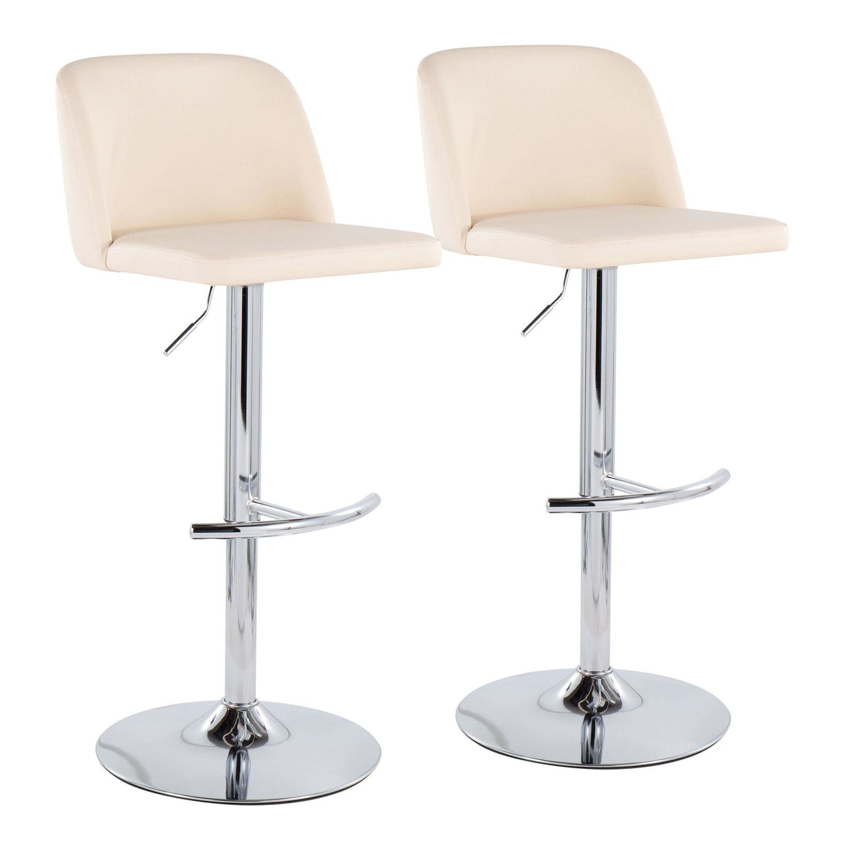Tintori - Bar Stool With Footrest Set