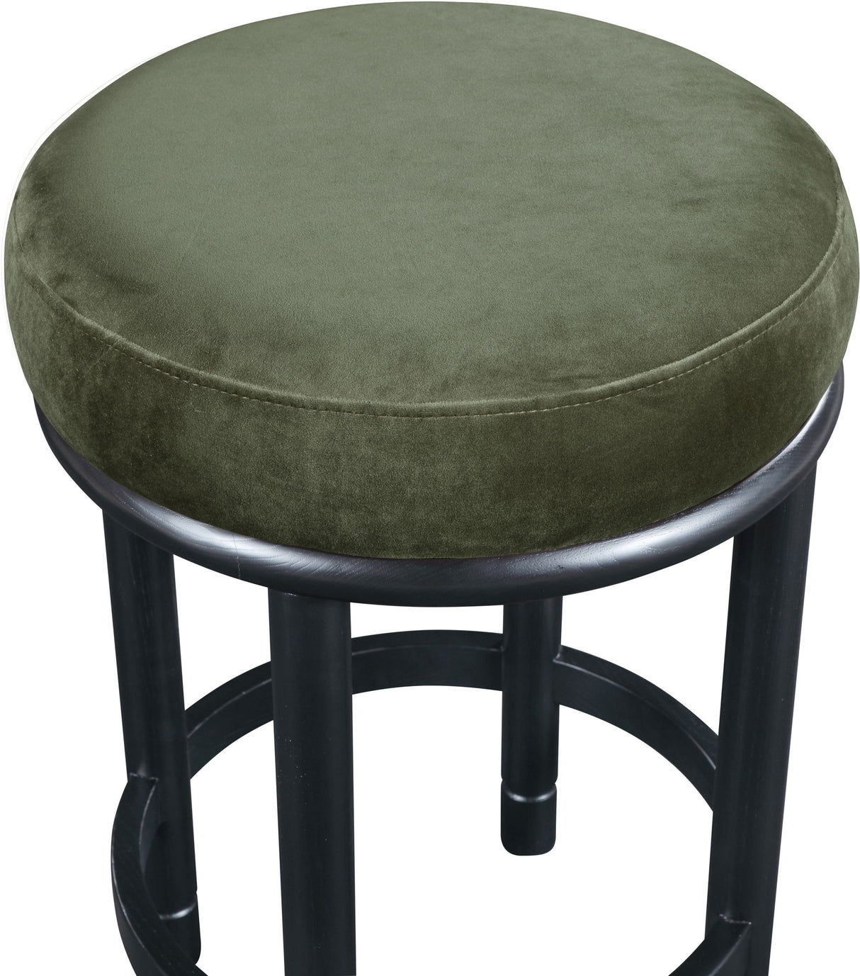 Monette - Counter Stool With Black Base