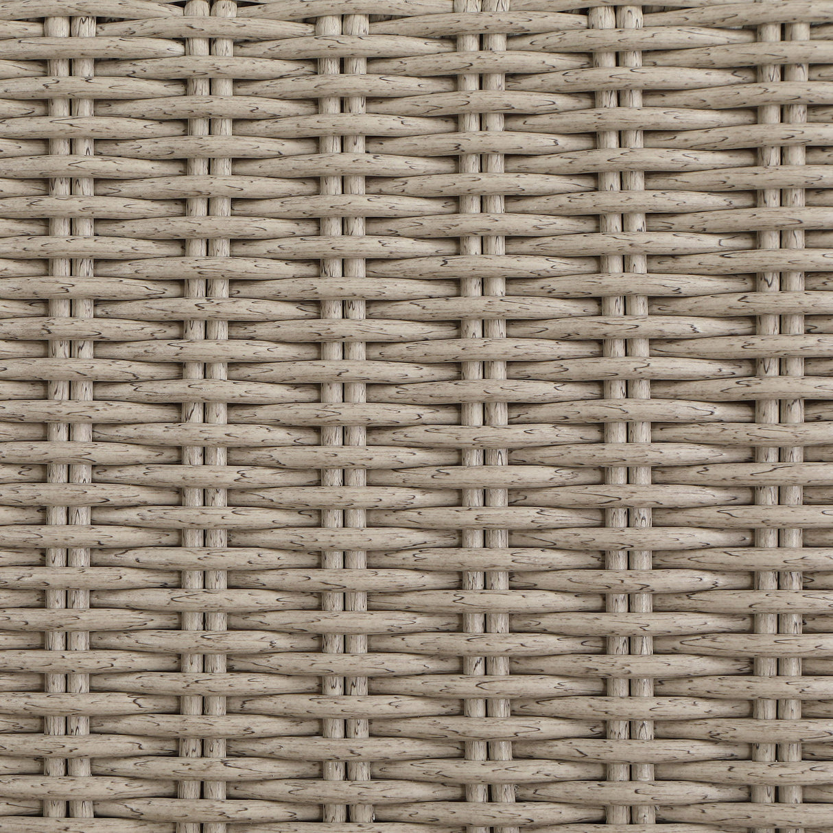 Seacrest - Olefin Water Resistant Fabric And Wicker 4 Piece Outdoor Patio Modular Sofa