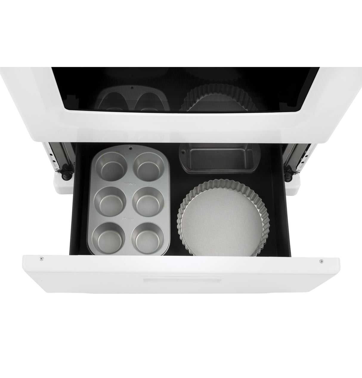 Hotpoint(R) 24" Free-Standing Front-Control Electric Range - (RAS300DMWW)