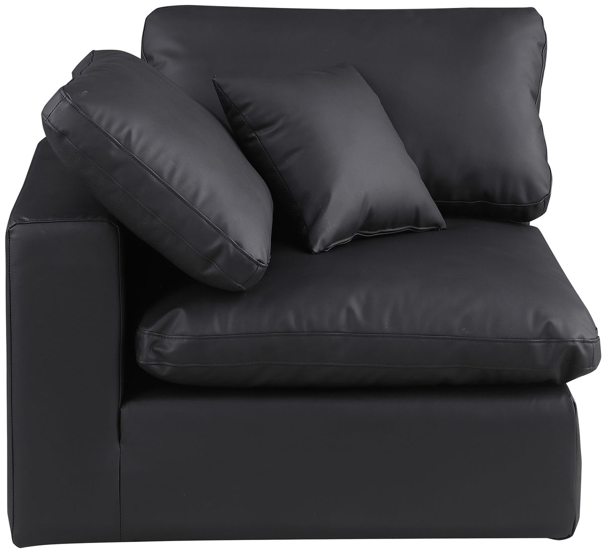 Comfy - Faux Leather Corner Chair