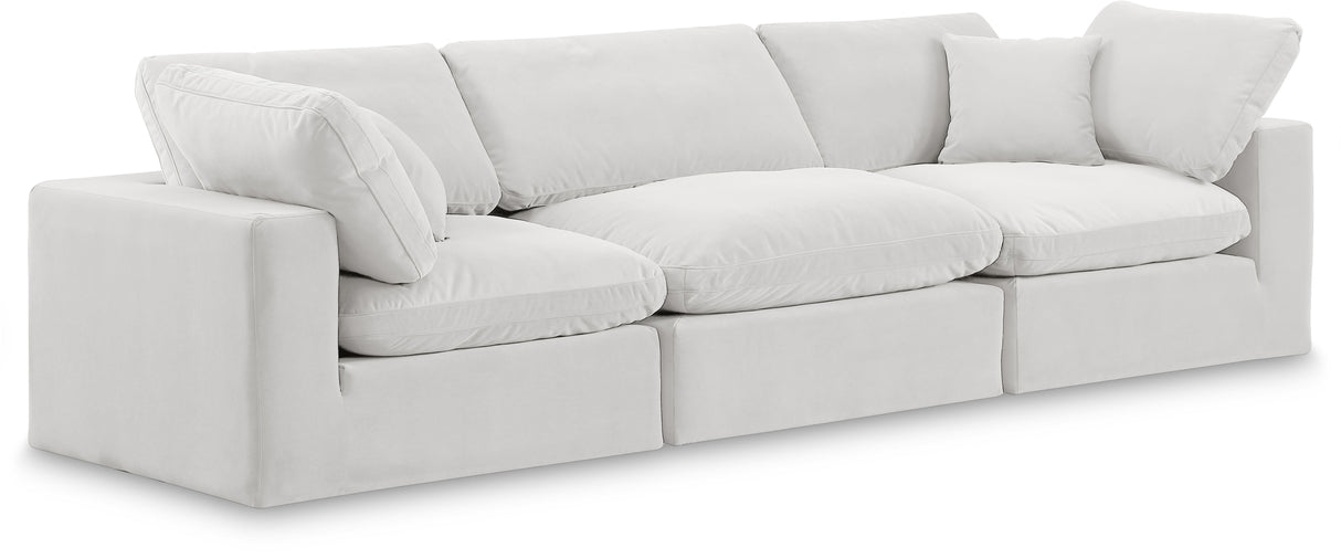 Comfy - Velvet Modular Sofa 3 Seats