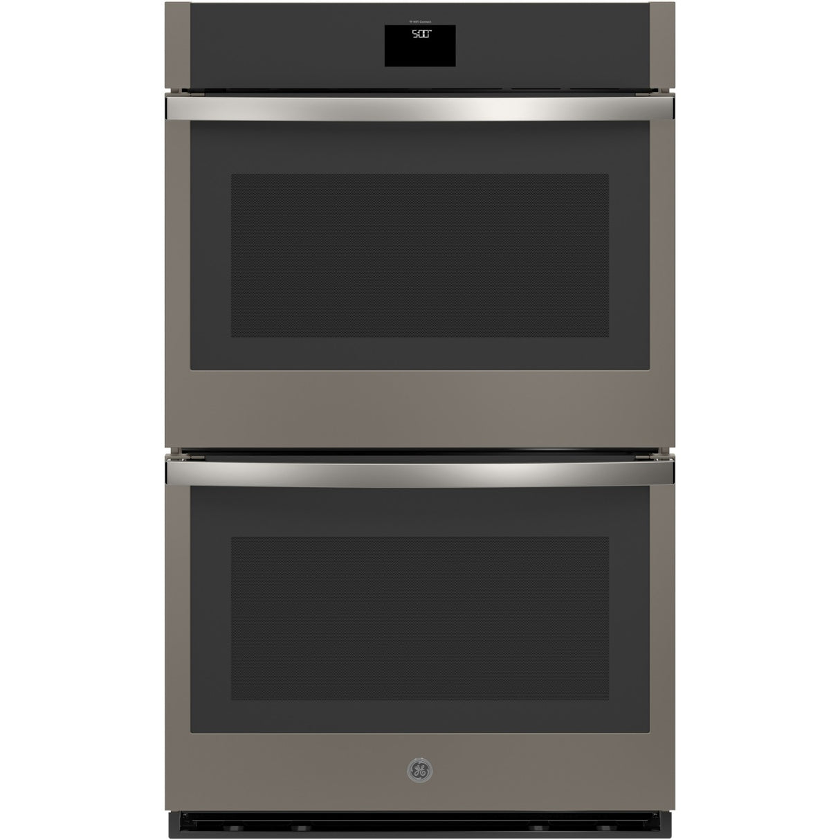 GE 30 in. Smart Built-In Self-Clean Convection Double Wall Oven with No Preheat Air Fry - JTD5000SVSS