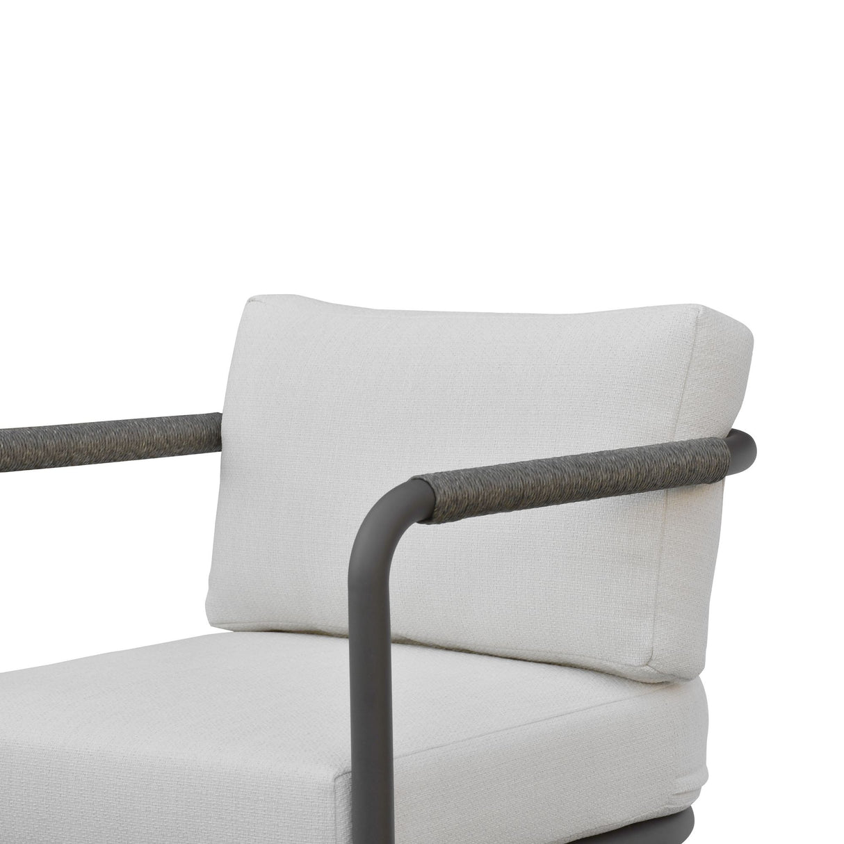 Dorado - Outdoor Club Chair - Off-White / Gray