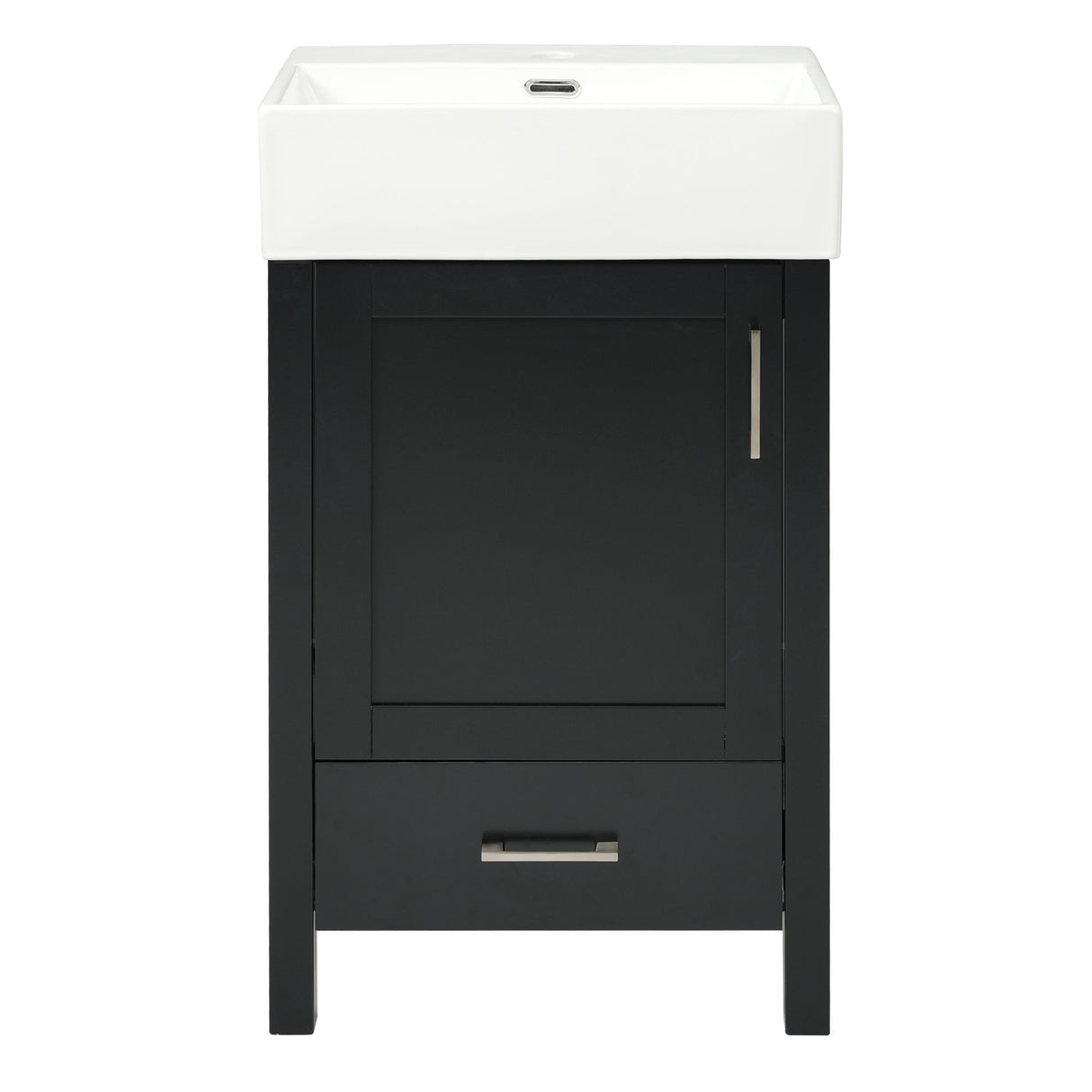 Bathroom Vanity With Sink, Frame And Drawer