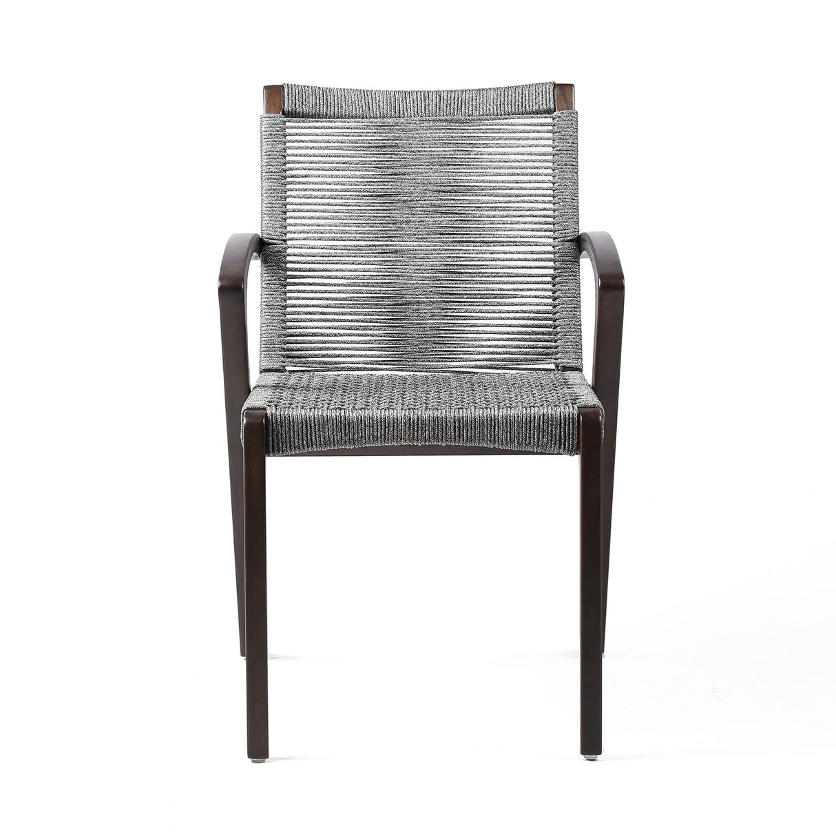 Nabila - Outdoor Wood And Rope Dining Chairs (Set of 2)