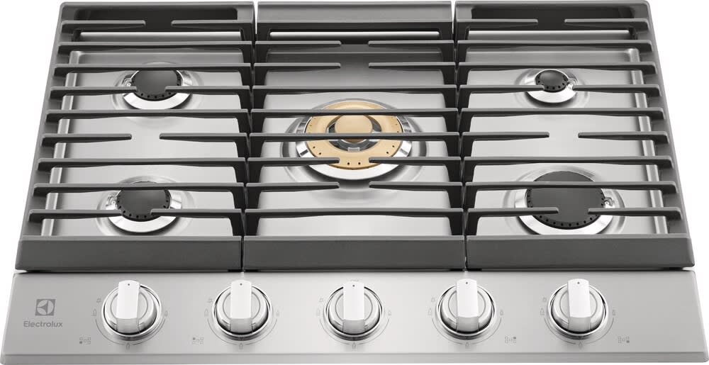 Electrolux ECCG3068AS 30 inch gas cooktop hero view