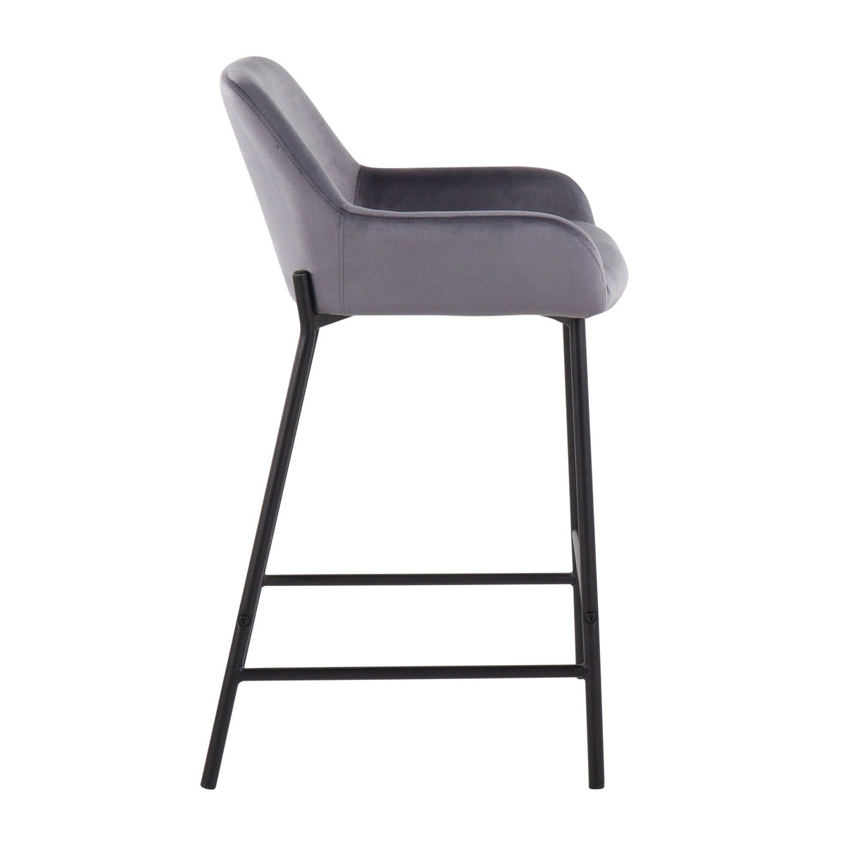 Daniella - Fixed-Height Counter Stool (Set of 2)