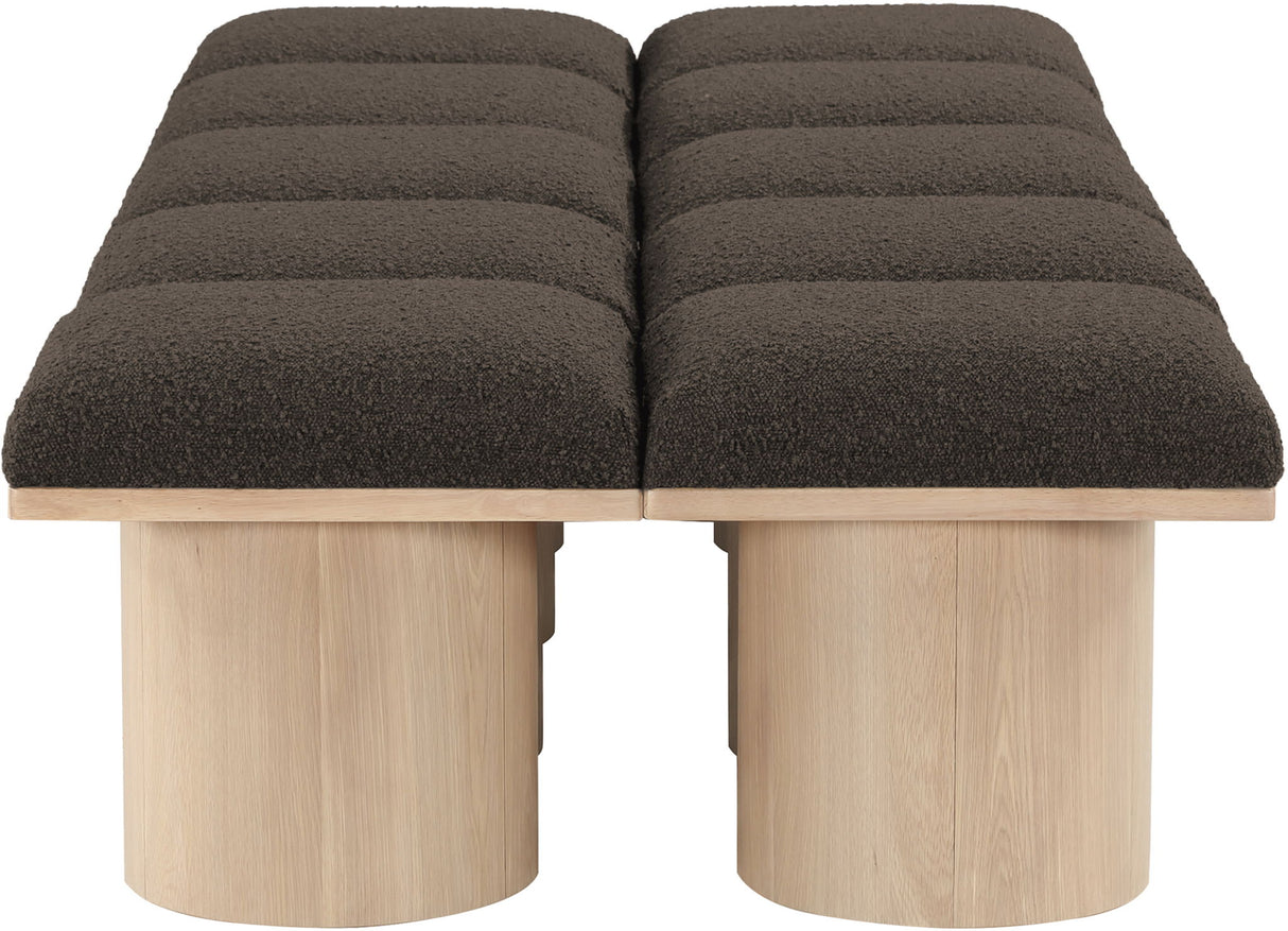 Pavilion - 10 Piece Modular Bench With Natural Base