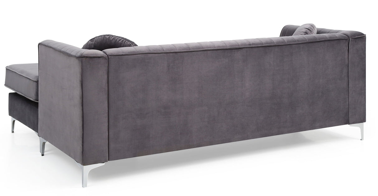 Delray - Micro Suede Sofa Chaise
