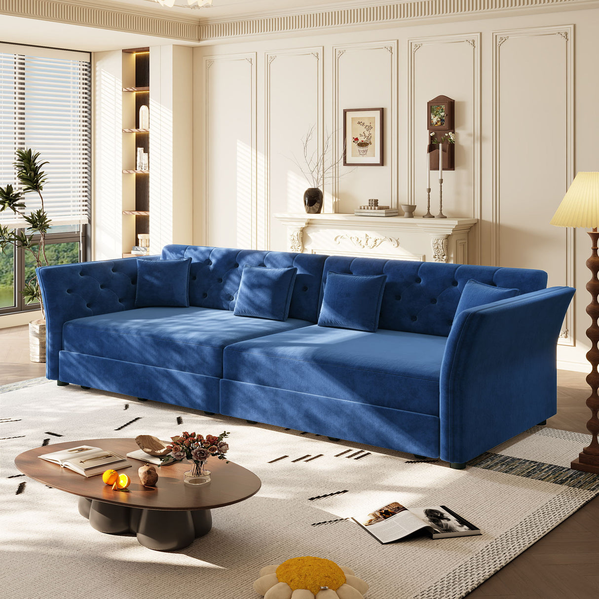 Oversize Pull Out Sofa Bed For Living Room