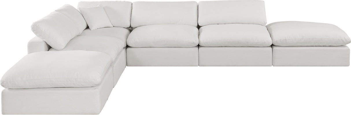Comfy - 6 Piece Linen Modular Sectional