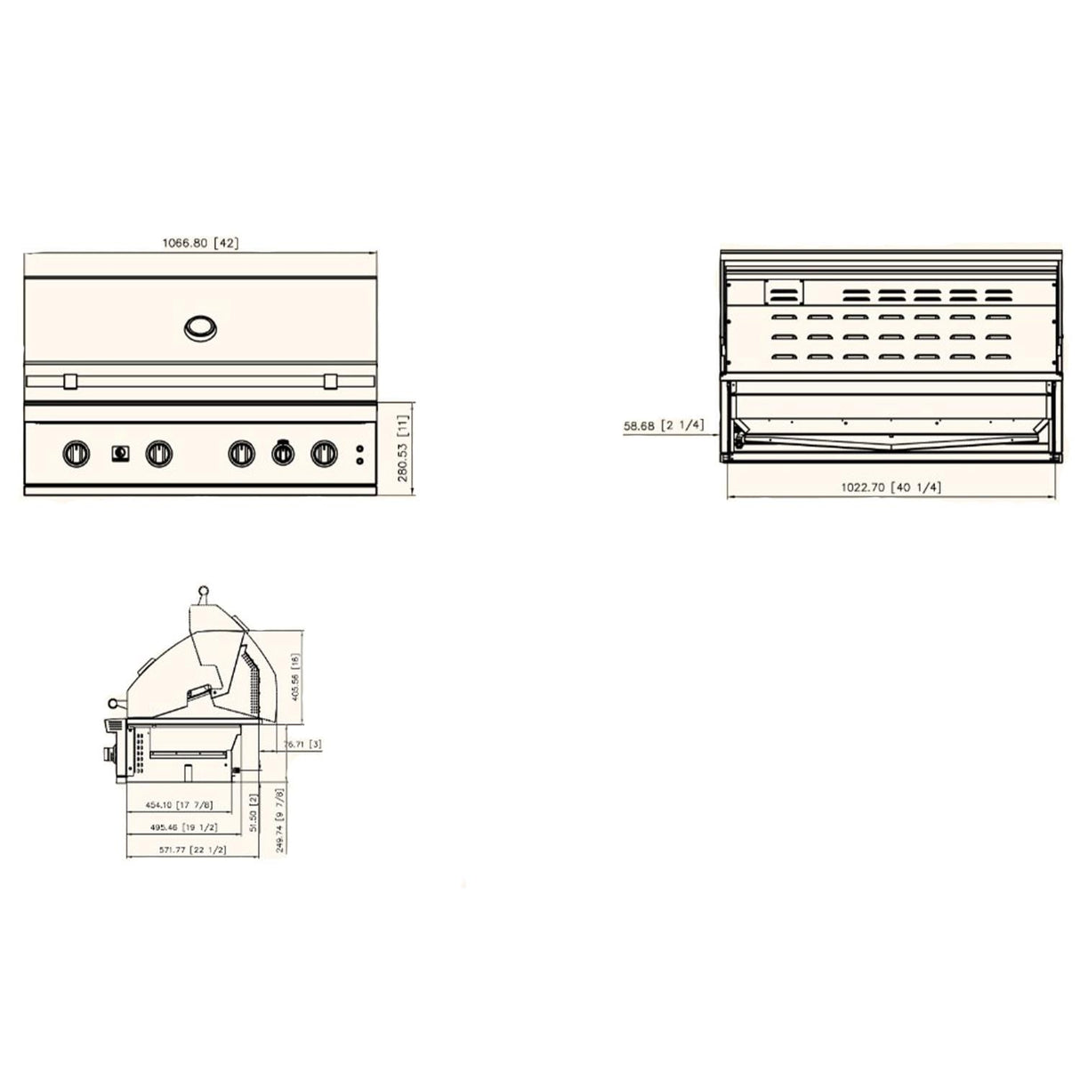 Summerset Quest 30-in 2 Burner Built-In Natural Gas Grill w/ Rear Infrared Burner, Rotisserie Kit, & Drop-In Griddle Plate - QST30-NG