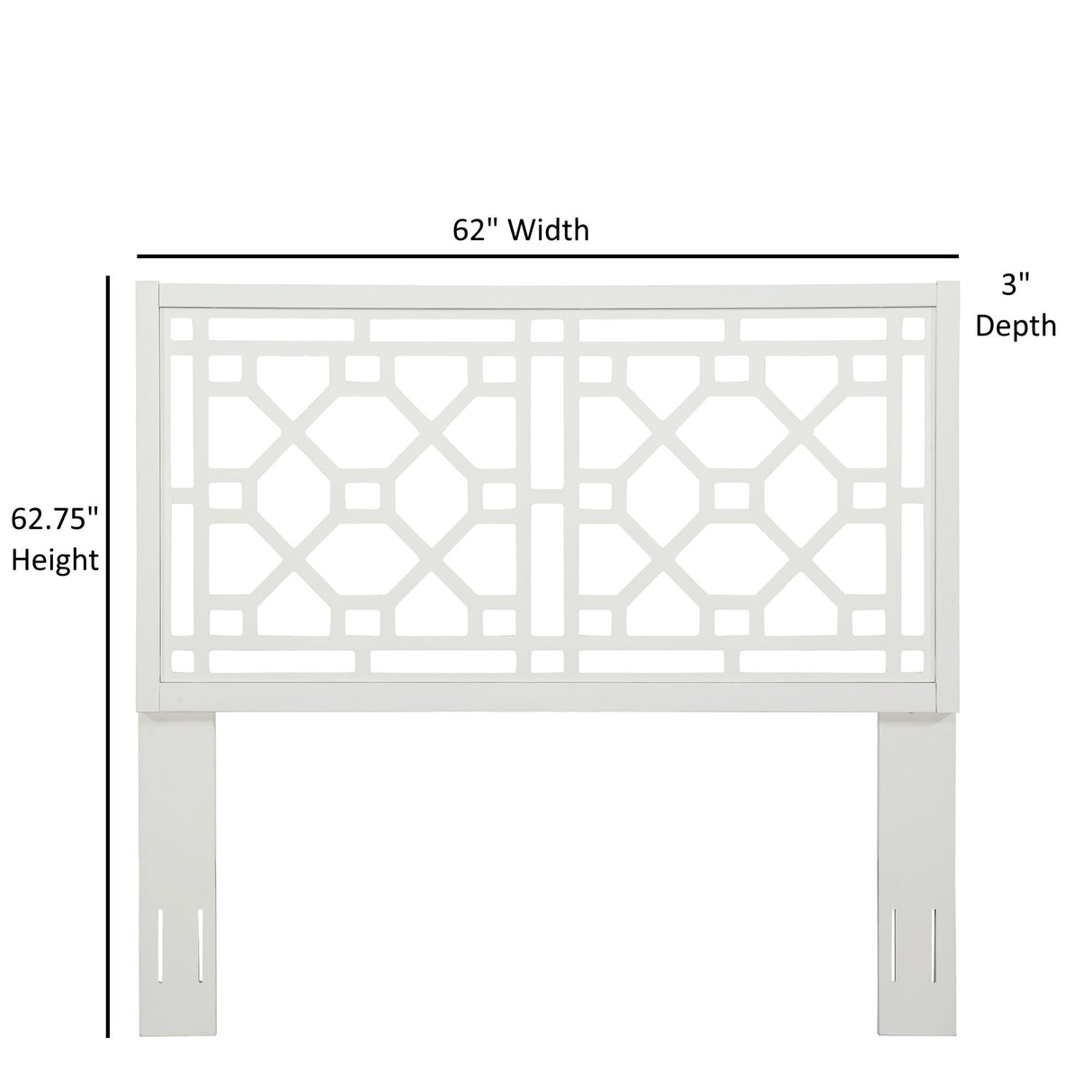 Tabor - Chippendale Headboard