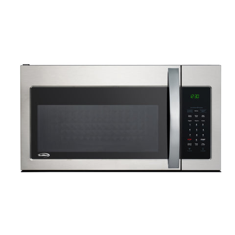 30 in. 1.5 cu.ft Over-the-Range Convection Microwave Oven in Black (KM-MOTC-15SS)