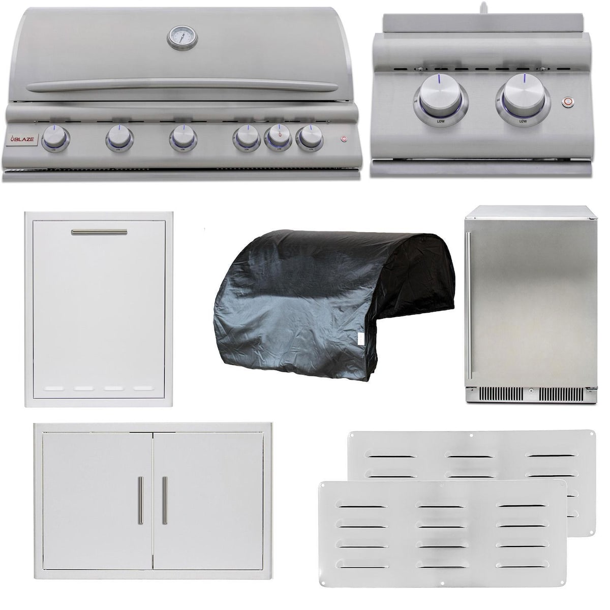 Blaze LTE+ 8-Piece 40-Inch Propane Outdoor Kitchen Package