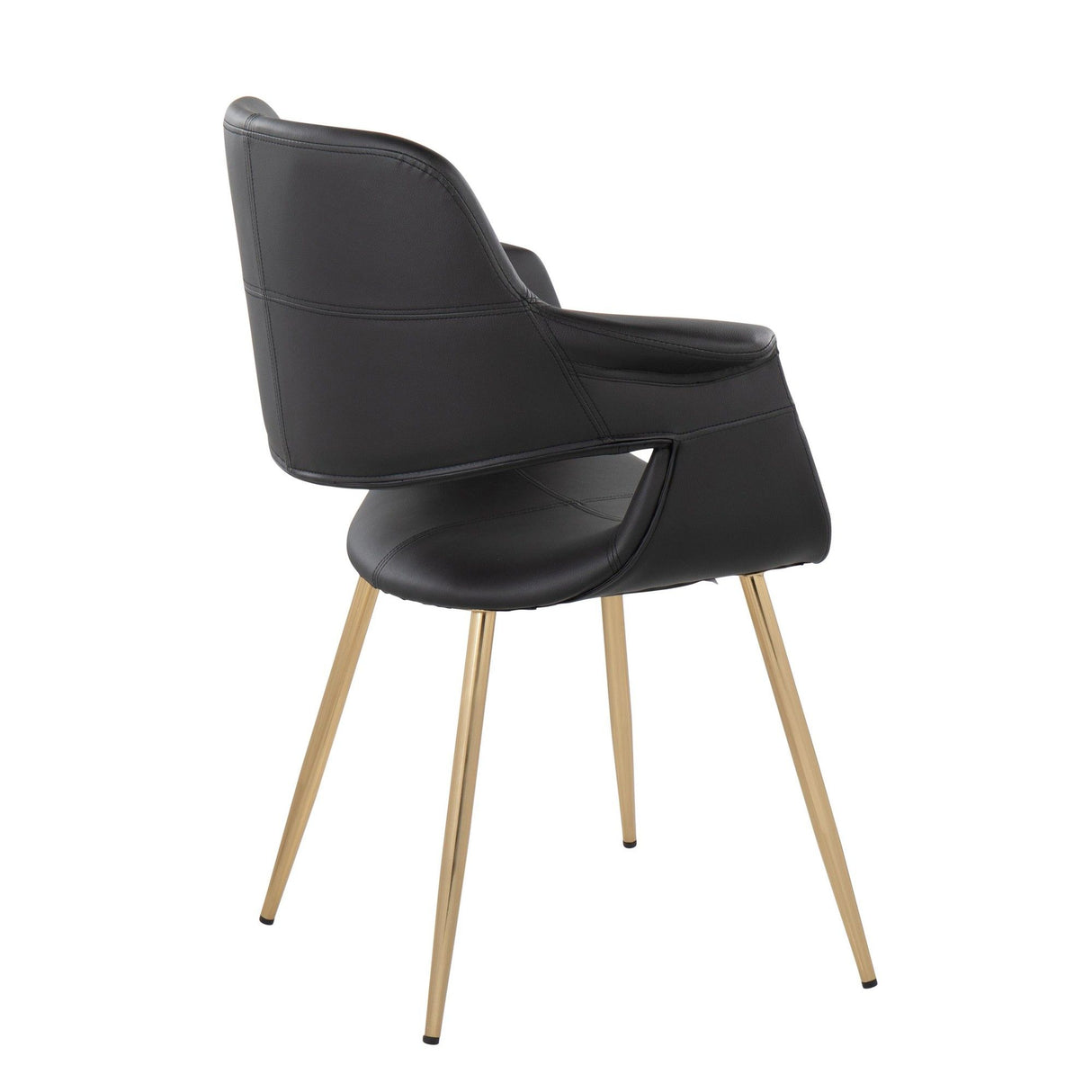 Vintage Flair - Chair (Set of 2) - Gold Legs