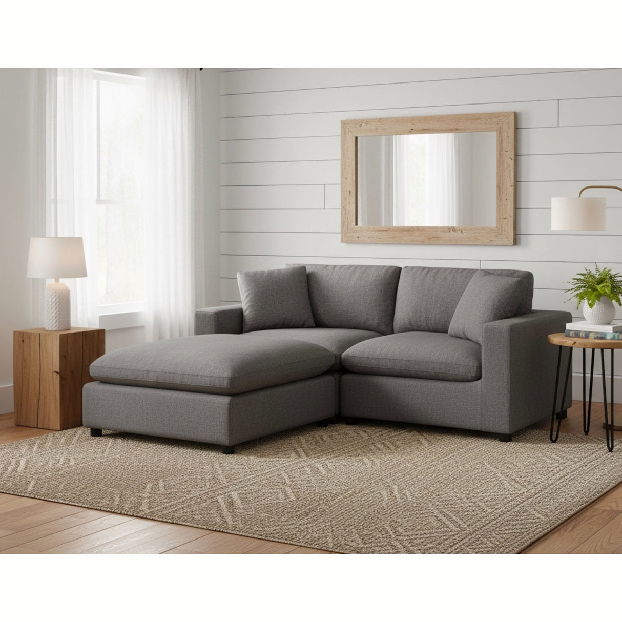 Cassandra - Sofa With Ottoman