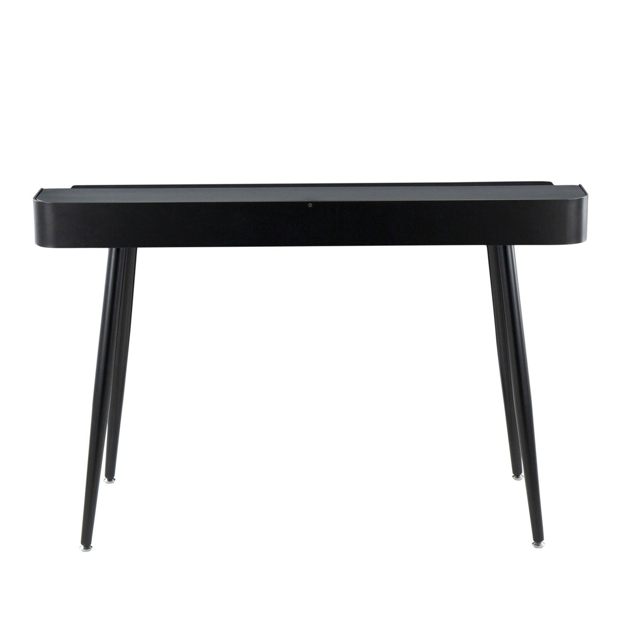Harvey - Contemporary Desk - Black Steel