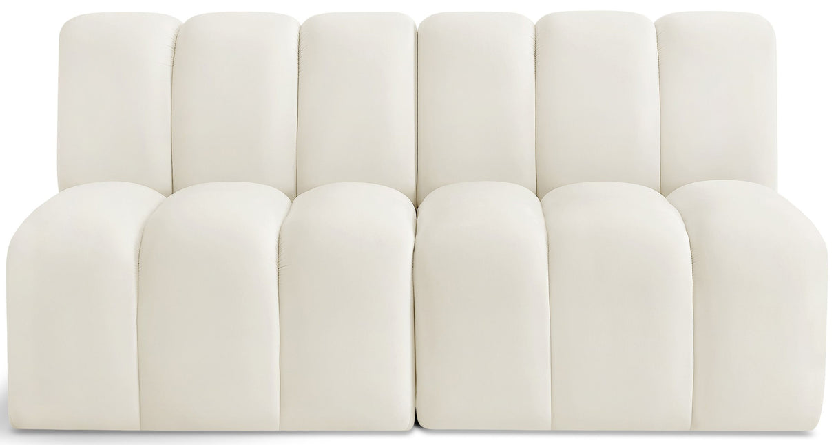 Arc - Velvet 2 Seats Modular Sofa
