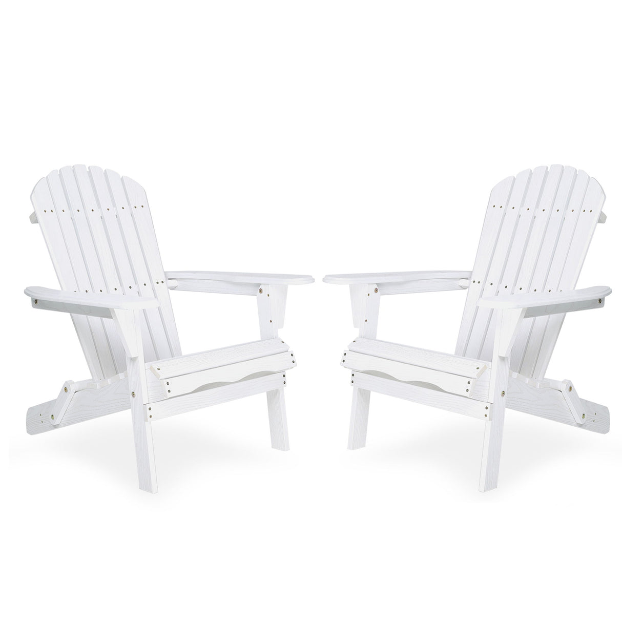 Lounge Patio Chair For Garden Outdoor Wooden Folding Adirondack Chair (Set of 2) Solid Cedar Wood Lounge Patio Chair For Garden