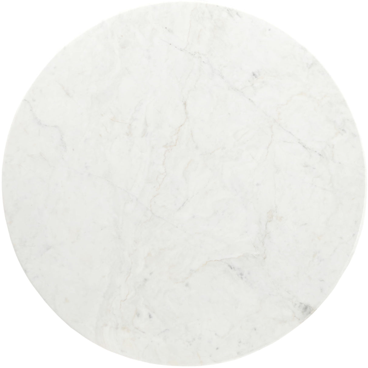 Liona - 42" Marble And Mango Wood Dining Table