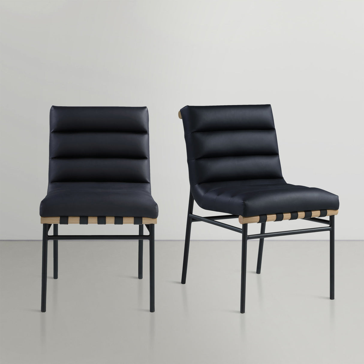 Burke - Dining Chair (Set of 2) - Black