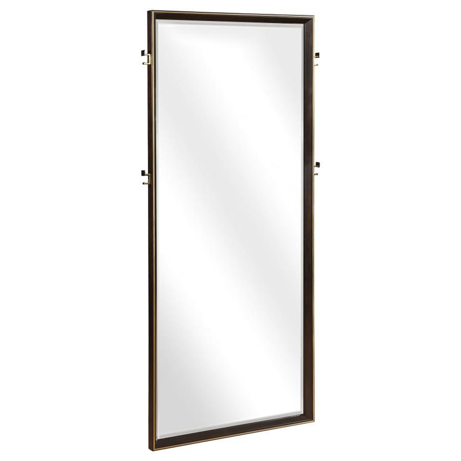 Durango - Standing Floor Mirror - Smoked Peppercorn