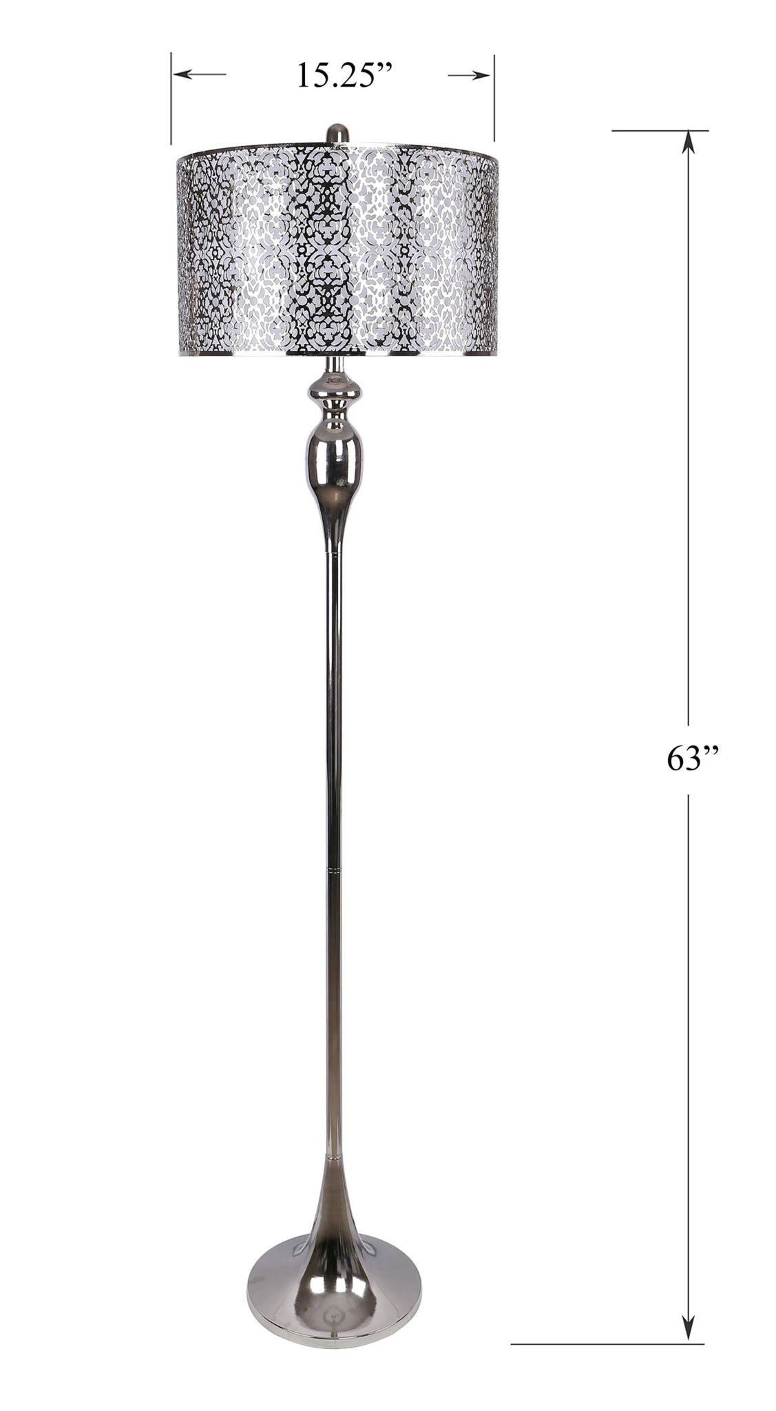 Ashland - 63" Metal Floor Lamp