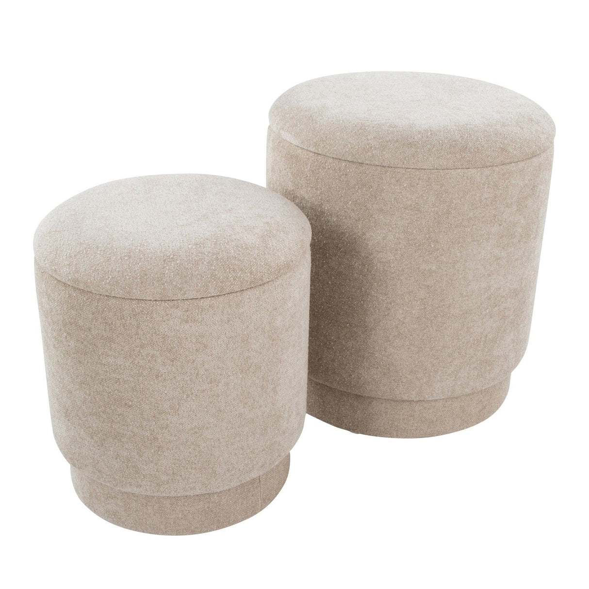 Marla - Upholstered Ottoman Set (Set of 2)