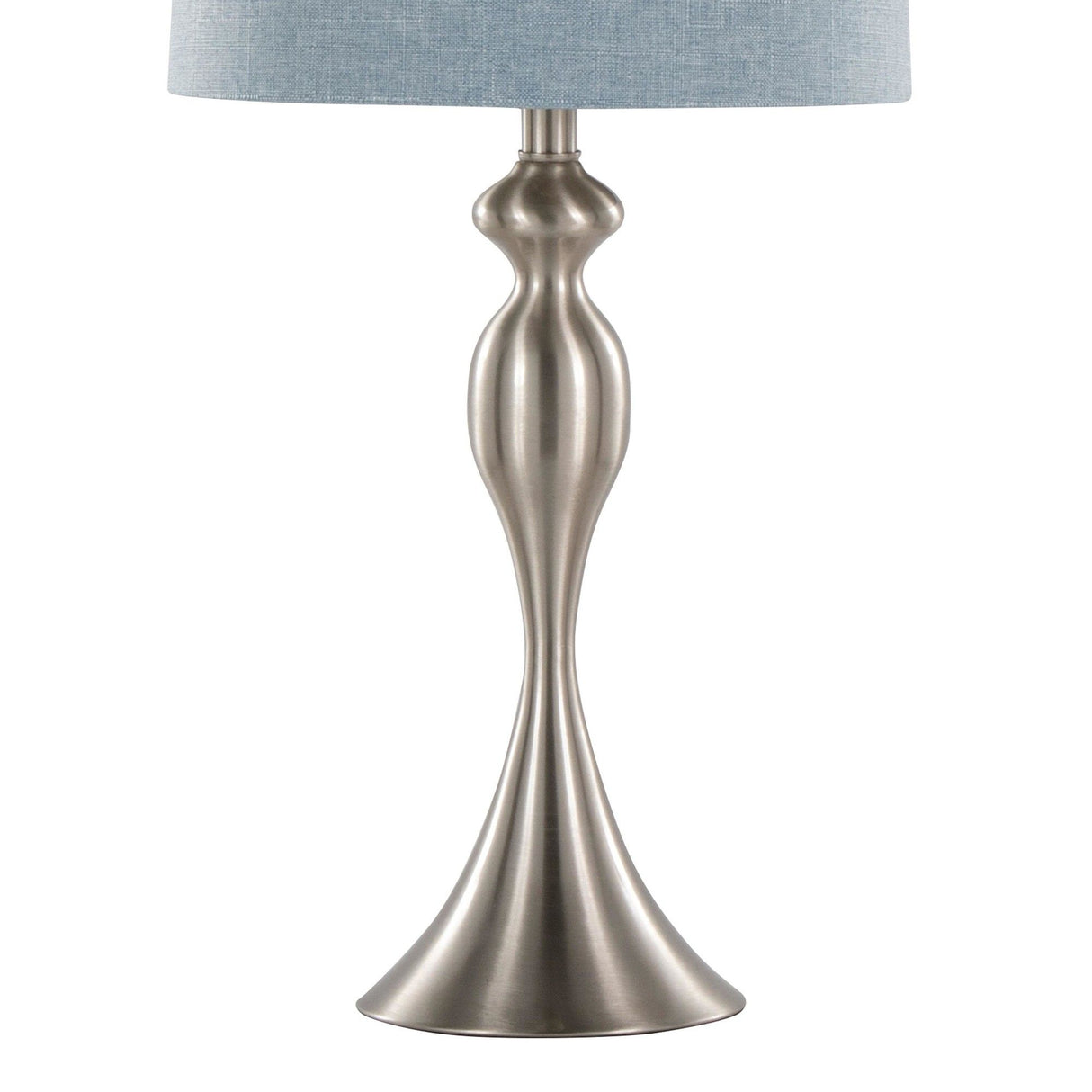 Ashland - 27" Metal Table Lamp (Set of 2) - Brushed Nickel