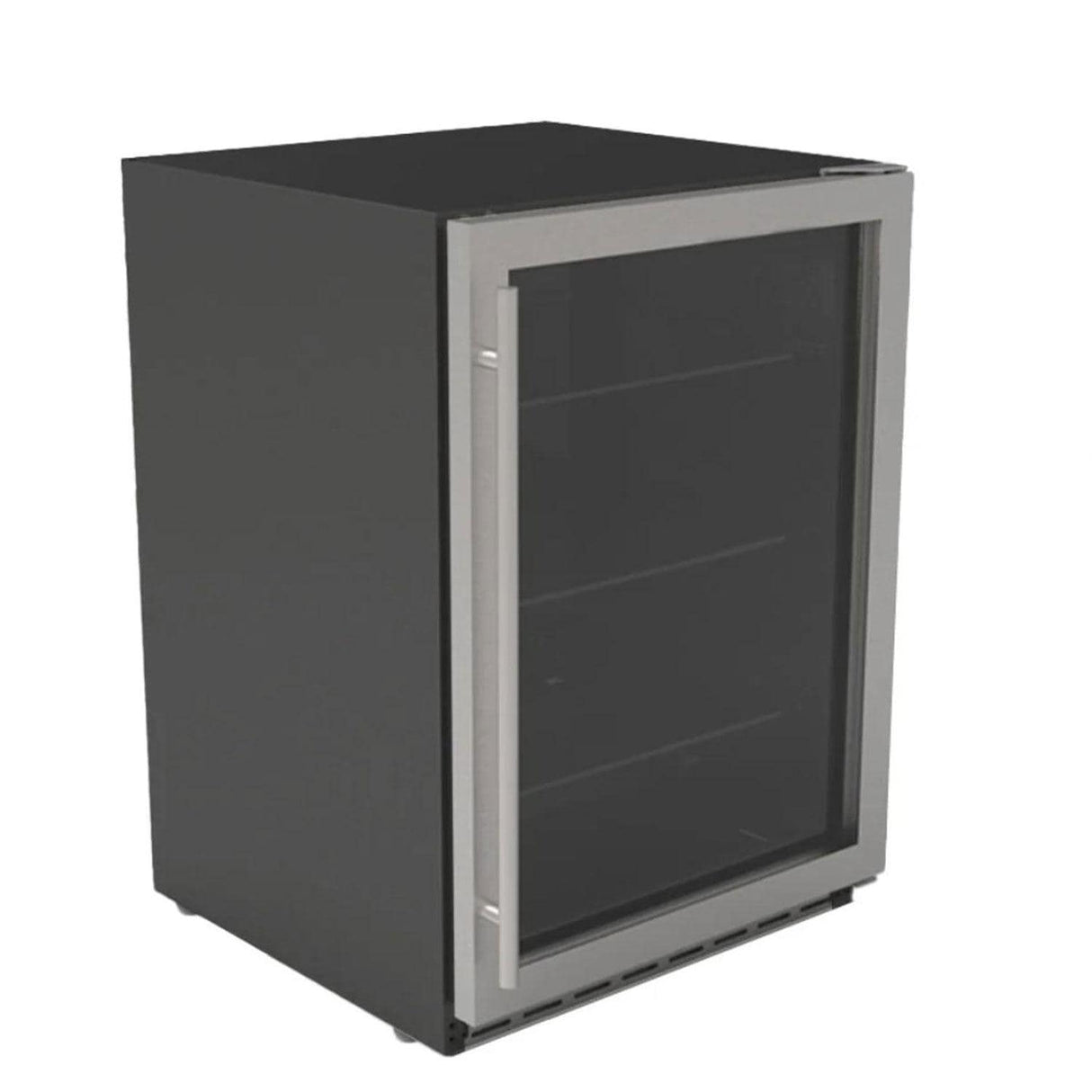 Summerset 24 Inch Outdoor Rated Refrigerator w/ Glass Door - RFR-24G