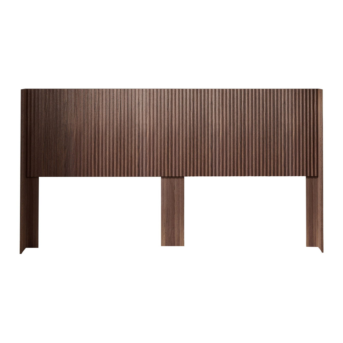 Modern Wide Wall Mounted Fluted Panel Headboard