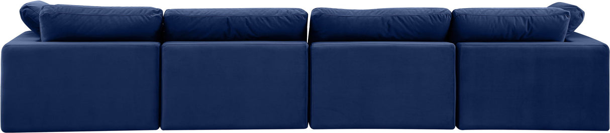 Comfy - Velvet Modular Sofa 4 Seats