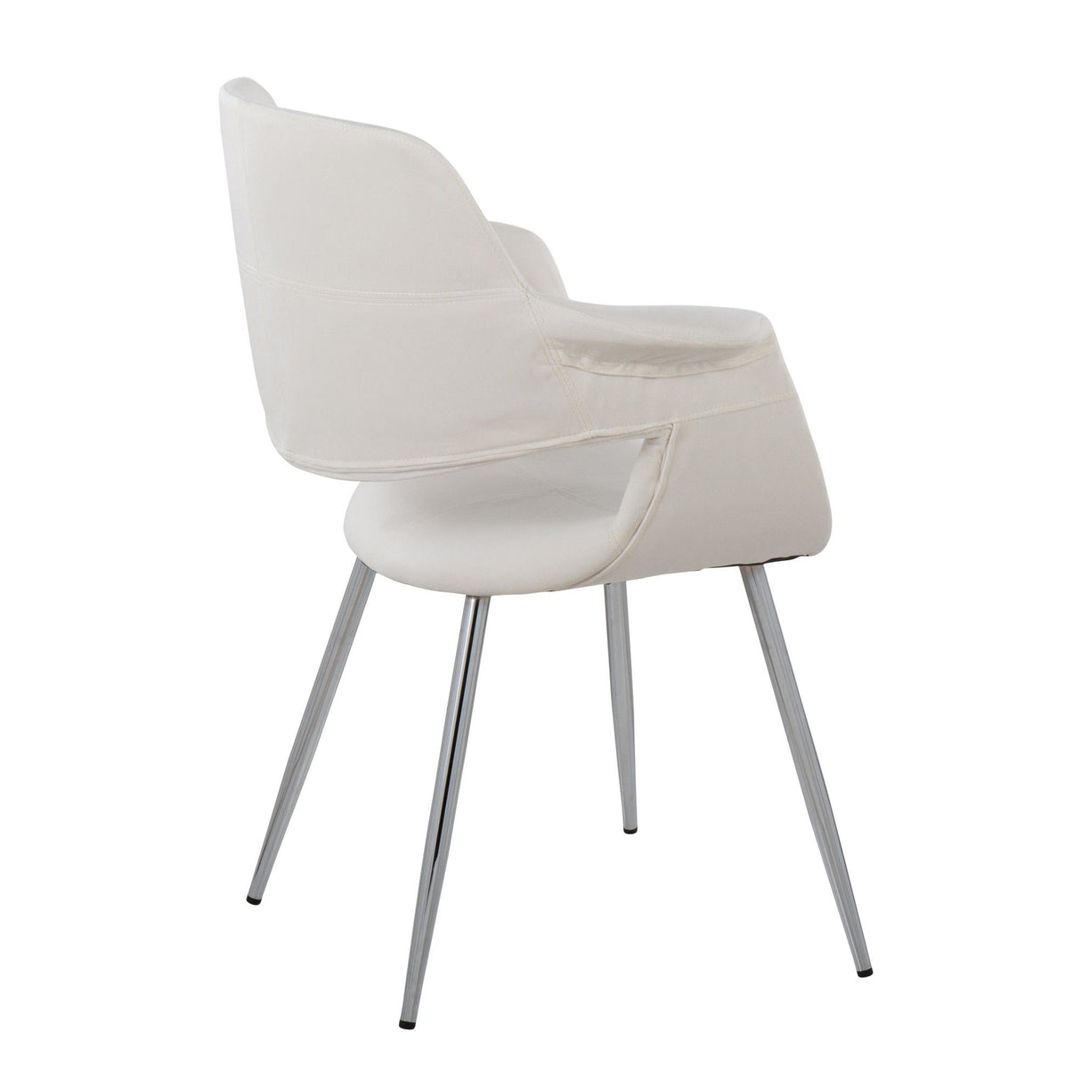 Vintage Flair - Chair (Set of 2) - Chrome Legs