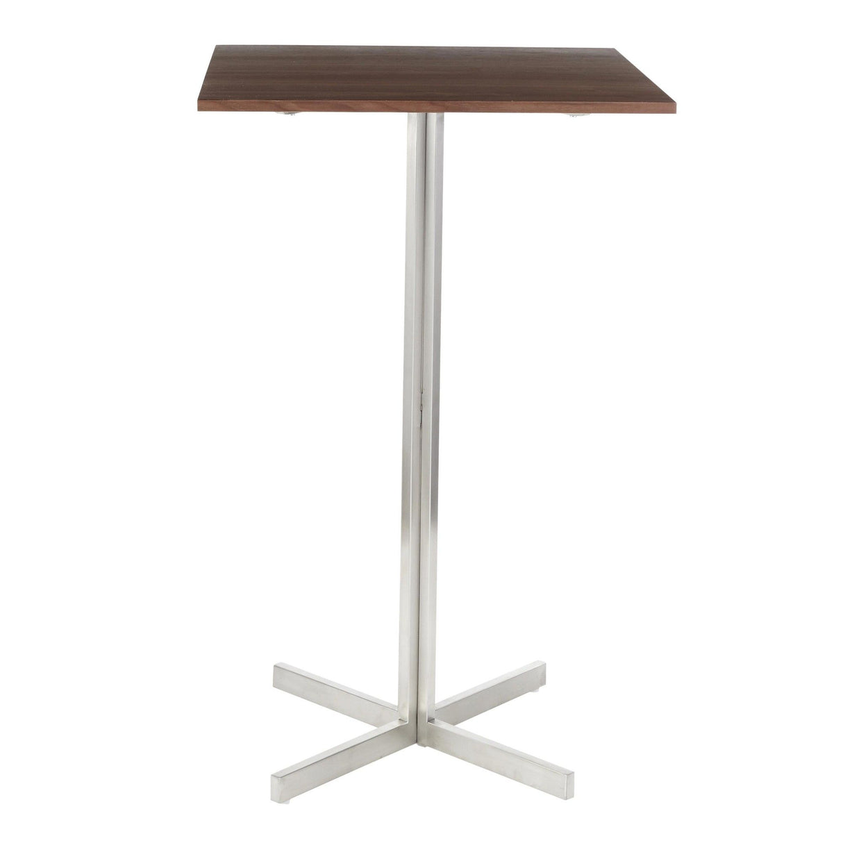 Fuji - Square Bar Table - Dark Brown